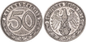 Germany - Third Reich 50 Reichspfennig 1938 A