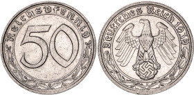 Germany - Third Reich 50 Reichspfennig 1939 A