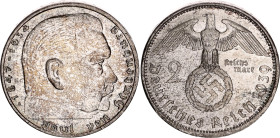 Germany - Third Reich 2 Reichsmark 1939 A