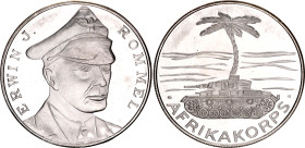 Germany - Third Reich Silver Medal "Erwin Rommel - Afrikakorps" (ND)