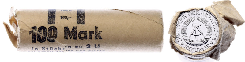 Germany - DDR 37 x 2 Mark 1982 Opened Mint Roll

KM# 48, Schön# 16, N# 2030; A...