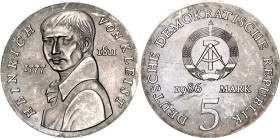 Germany - DDR 5 Mark 1986 A