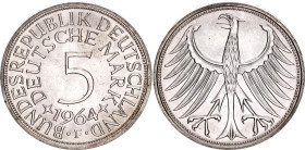 Germany - FRG 5 Deutsche Mark 1964 F