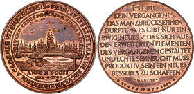 Germany - FRG Commemorative Bronze Medal "Lutherstadt Wittenberg" 1969