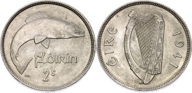 Ireland 2 Shilling / Florin 1941