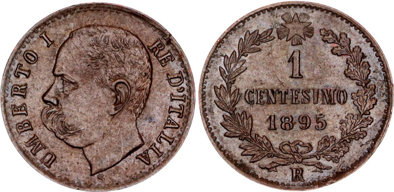 Italy 1 Centesimo 1895 R

KM# 29, N# 2392; Copper; Umberto I; Rome Mint; UNC