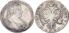 Russia Poltina 1732