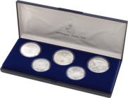 Russia - USSR Set of 5 Coins 1978 ЛМД "XXII Olympiad Moscow 1980"