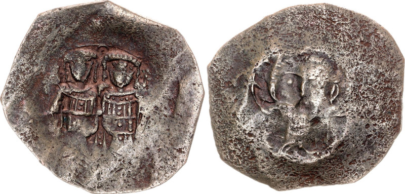 Byzantium Aspron Trachy 1195 - 1203 AD Constantinople Mint

Billon 2.31 g.; Al...