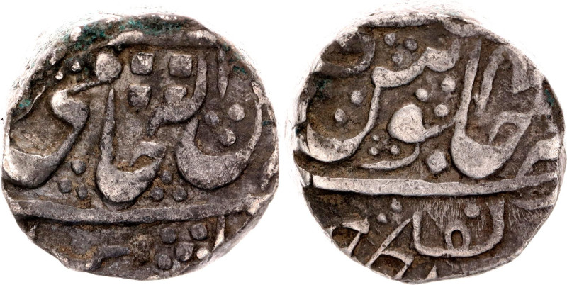 India Gwalior 1 Rupee 1794 - 1802 (ND)

KM# 223, N# 69629; Silver 11.30 g.; Da...