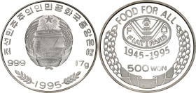 North Korea 500 Won 1995