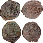Golden Horde Qrim 2 x Pul "Two Headed Eagle" 1344 AH 744