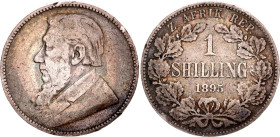 South Africa 1 Shilling 1895