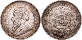 South Africa 2-1/2 Shillings 1895