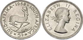 South Africa 5 Shillings 1958