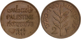 Palestine 2 Mils 1942