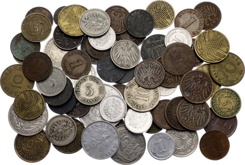 Germany Lot of 69 Coins 1746 - 1954

With Silver; Various Rulers, Dates & Deno...