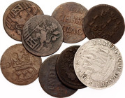 Netherlands Lot of 8 Coins 1759 - 1837