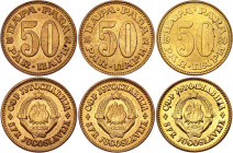 Serbia 3 x 50 Para 1974