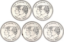 Spain 5 x 30 Euro 2012