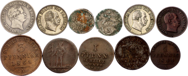World Lot of 11 Coins 1594 - 1920

With Silver; Various Rulers, Dates & Denomi...