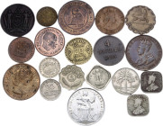World Lot of 20 Coins 1885 - 2000