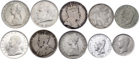 World Lot of 10 Coins 1907 - 1974