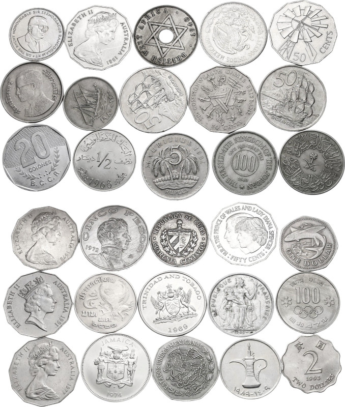 World Lot of 30 Coins 1940 - 2002

Various Countries, Motives, Dates & Denomin...