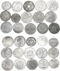World Lot of 30 Coins 1940 - 2002