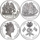 World Lot of 2 Coins 1992 - 1993