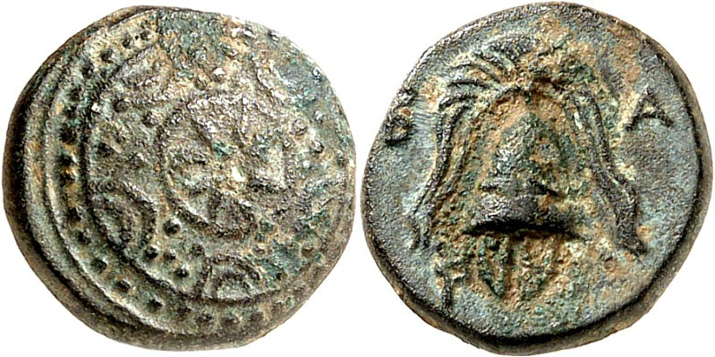 MAKEDONIEN. 
KÖNIGREICH. 
Anonyme Bronze-Prägungen nach 311 v. Chr. AE-12/13mm...