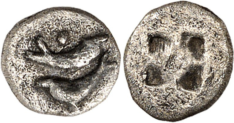 THRAKIEN. 
INSELN VOR THRAKIEN. 
THASOS. Hemimyshemihekton (1/24&nbsp;Stater) ...