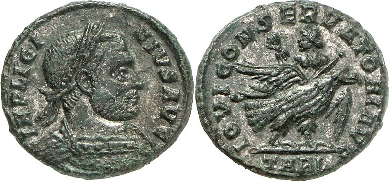 RÖMISCHES KAISERREICH. 
LICINIUS I. 308-324. Bi-Argenteus (319) 2,69g, Arles, 3...