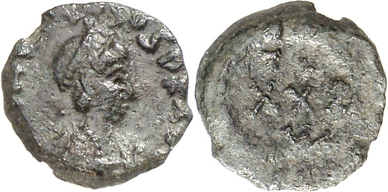 BYZANZ. 
MICHAEL II. mit THEOPHILOS 821-829. AE-Follis 18mm 4,48g, Syrakus. Bei...