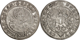 Brandenburg/-Preussen. 
Georg Wilhelm 1619-1640. Kipper-Zwölfgröscher 1622 Krossen. Brustbild n. r. / Adler mit Zepterschild auf der Brust. Bahrf.&nb...