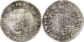 Bremen, Erzbistum. 
Georg von Braunschweig-Lüneburg 1558-1566. Taler 1562 Brustbild mit Barett n.l./ Behelmtes Wappen. Jungk&nbsp; 223, Dv.&nbsp; 898...