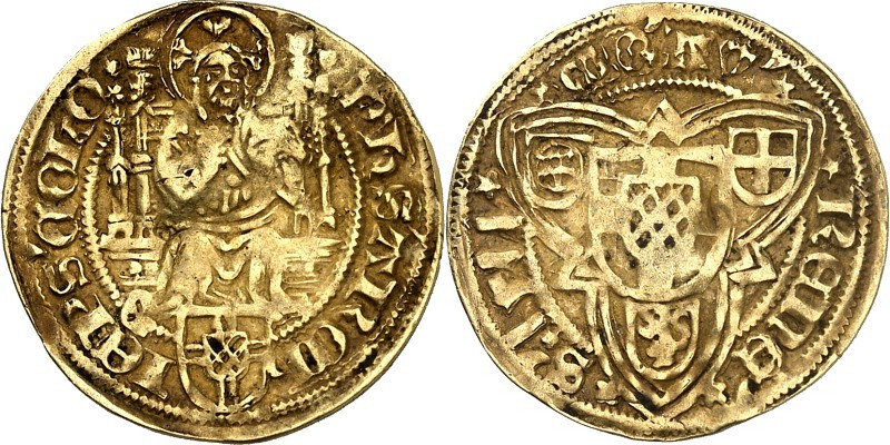 Köln, Erzbistum. 
Philipp II. von Daun-Oberstein 1508-1515. Goldgulden 1511 Deu...