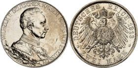 KAISERREICH. 
PREUSSEN, Königreich. 
2&nbsp;Mark 1913 Regierungsjubiläum. J. 111. . 


PP