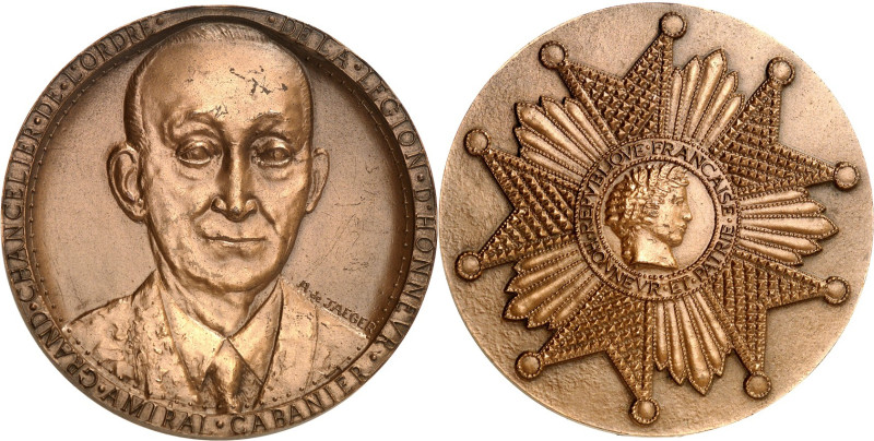 PERSONEN. 
MILITÄRS. 
CABANIER, Georges *1906, +1976. Medaille 1971 (b. Monnai...