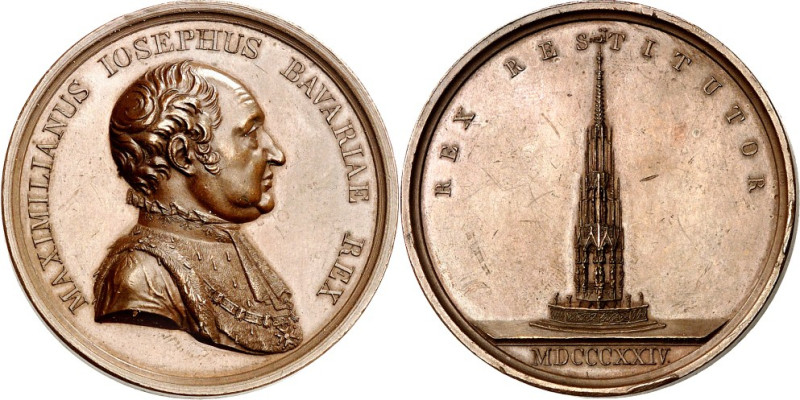 ALTDEUTSCHE LÄNDER und ADEL, 1806-1918. 
BAYERN. 
Maximilian I. Joseph (1799-)...