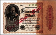 Inflation von 1919/1924. 
1 Mrd. Mark a. 1000 Mark 15.12.1922. Ros. 110a, b, c, e, f, g, h, i. (8). 


I, I-