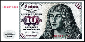Bundesrepublik. 
Bundesbank. 
10 Deutsche Mark 2.1.1980 CR-F. Ros. 286a. . 


I