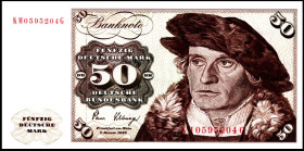 Bundesrepublik. 
Bundesbank. 
50 DM 2.1.1980 KM-G . Ros. 288a. . 


I