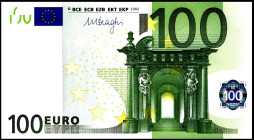 Bundesrepublik. 
EURO-Noten. 
100 Euro 2002. Ros. E5a. . 


I