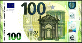 Bundesrepublik. 
EURO-Noten. 
100 Euro 2019. . 


I