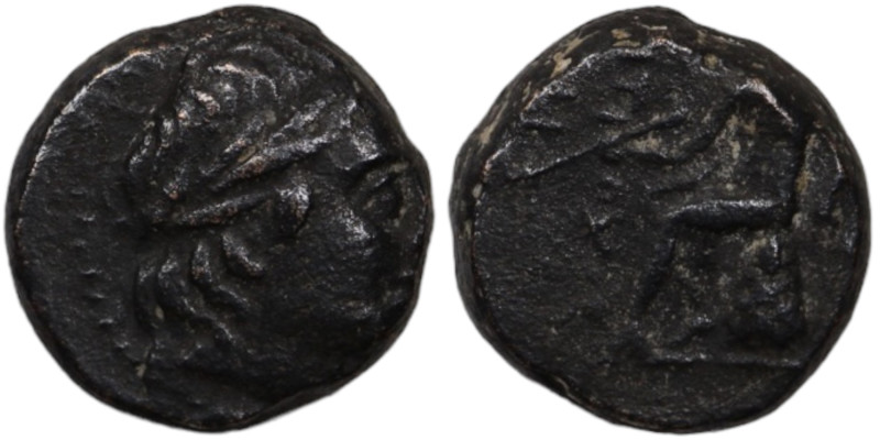 Antiochos III. the Great. (223-187 BC). Bronze Æ. (12mm, 3,26g) Antioch.