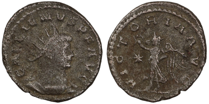 Gallienus. (253-268 AD) Bi Antoninianus. (21mm, 3,39g) Rome. Obv: GALLIENVS PF A...