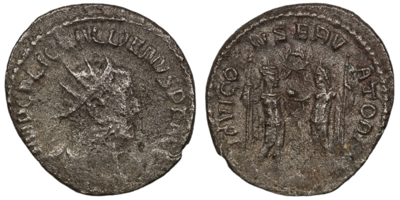 Gallienus. (259 AD) BI Antoninianus. (22mm, 3,04g) Antioch. Obv: IMP C P LIC GAL...