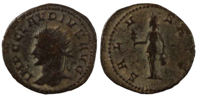 Claudius II. Gothicus. (268-270 AD). BI Antoninianus. (20mm, 2,71g) Antioch. Obv...