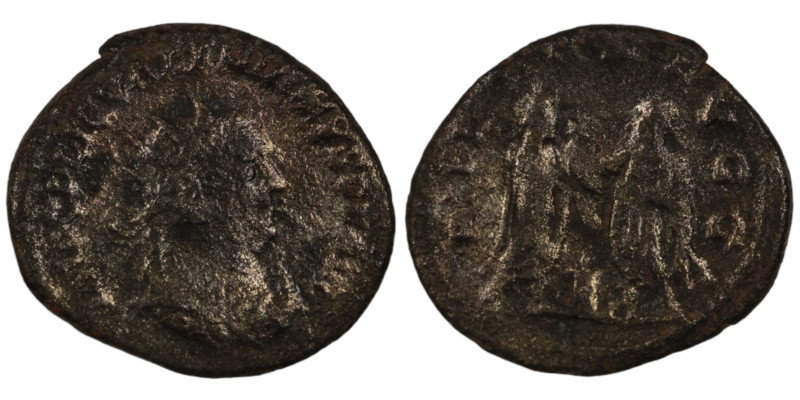 Valerian I. (256-258 AD). BI Antoninian. (20mm, 3,57g) Antioch. Obv: IMP C P LIC...